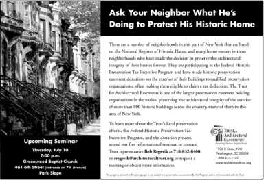Trust for Architectural Easements