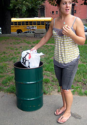 Locals trash new Fort Greene cans