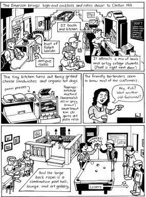 Our cartoonist says: The Emerson is quite poetic