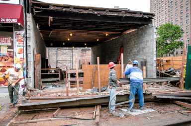 Woman injured in partial Bushwick building collapse