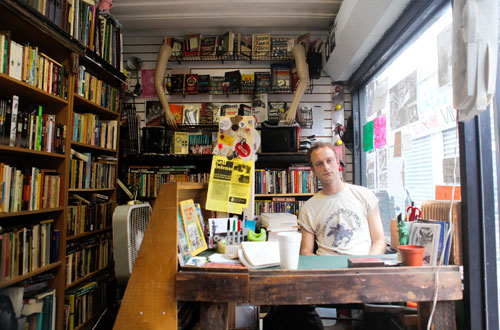Now for sale at Bushwick flea market: Punk records and zines