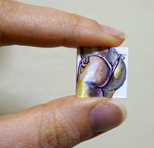 Trunk show! Artist paints pictures of celebrities’ butts