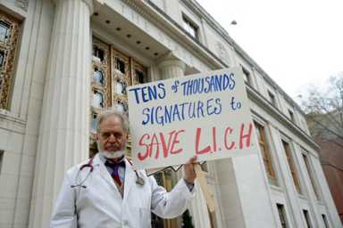 Last-ditch LICH! Activists hold rally to stave off impending sale
