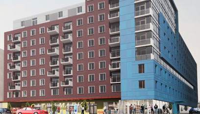 Up market: City building apartments on beloved Caribbean shopping center