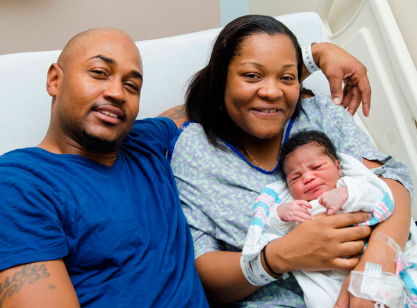 Brooklyn does it again! Borough home to first New Year’s baby for second year in a row