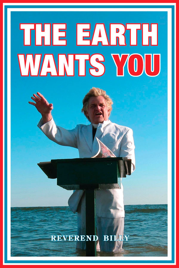 Earth father: Rev. Billy sings green gospel