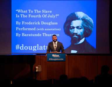 Fort Greene comedian delivers Independence Day talk on slavery