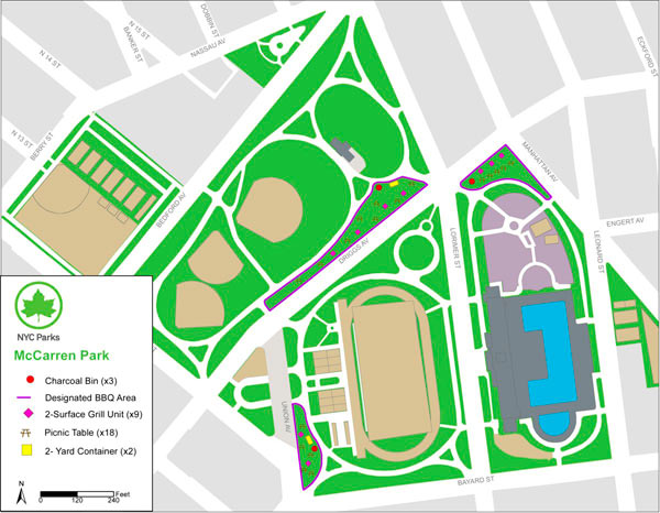 Hot dog! McCarren Park getting grills, picnic tables in time for summer