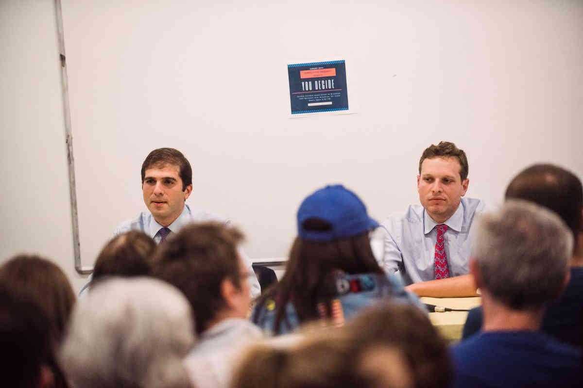 Golden boys: Dem candidates vying to defeat Marty blast incumbent at debate