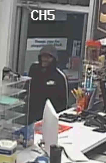 Cops hunting suspect in armed-robbery spree