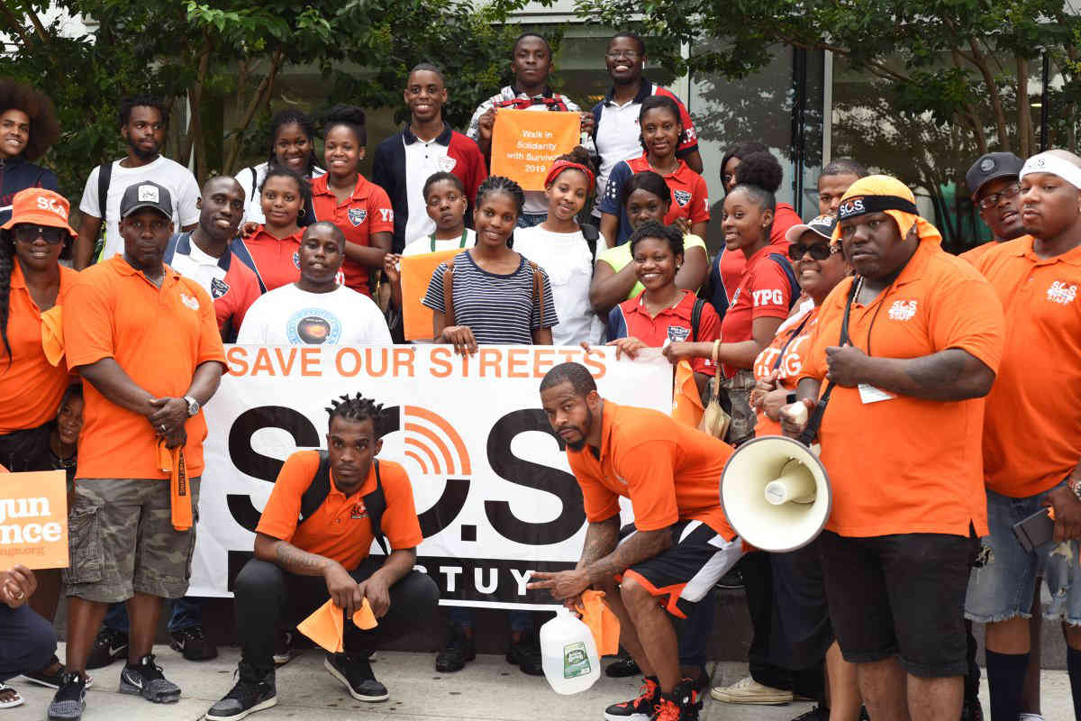 Brooklynites rally against gun violence in Bed-Stuy