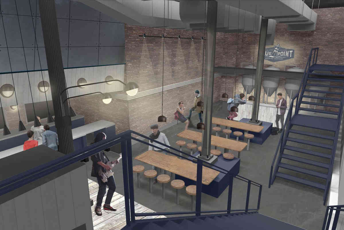 Under construction: A first look at Blue Point’s basement brewpub