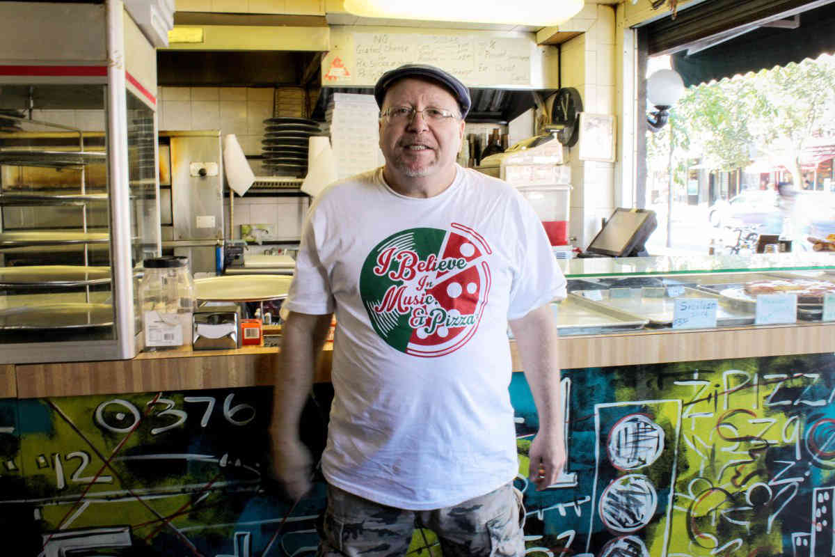 Pie and mighty: Brooklyn band sings love songs to pizza