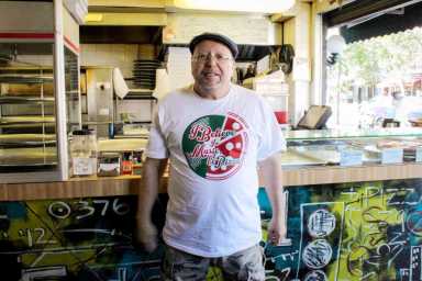 Pie and mighty: Brooklyn band sings love songs to pizza