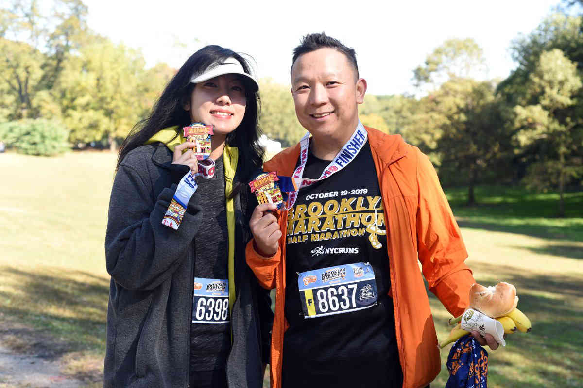 International runners gather in Prospect Park for Brooklyn Marathon