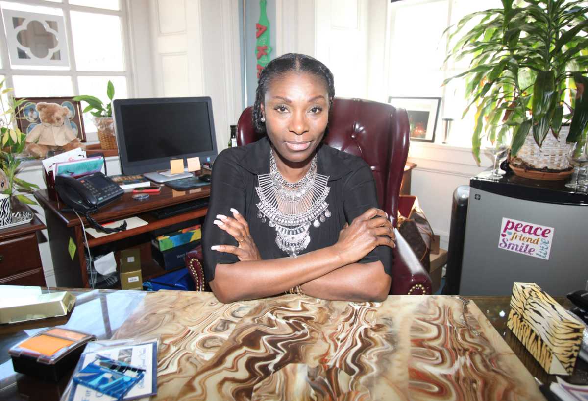 3-30-16 Woman of Distinction Ingrid P. Lewis-Martin — Speakman