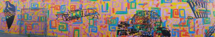 coney island mural