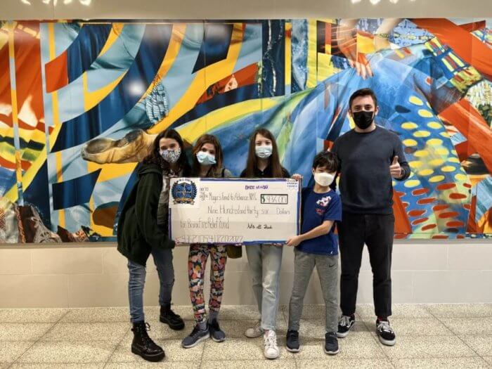 students at MS 936