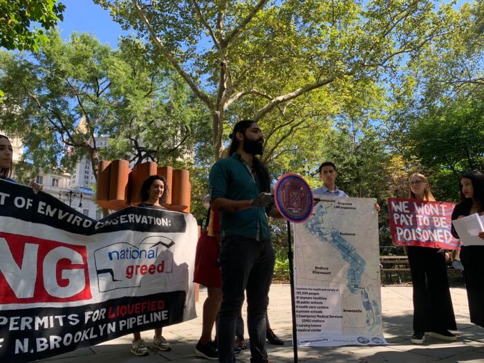 el puente at national grid press conference