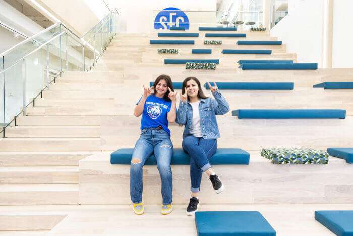 new st. francis staircase