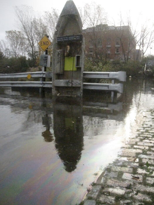 flooded street