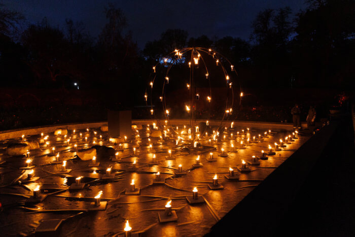 fire garden at lightscape