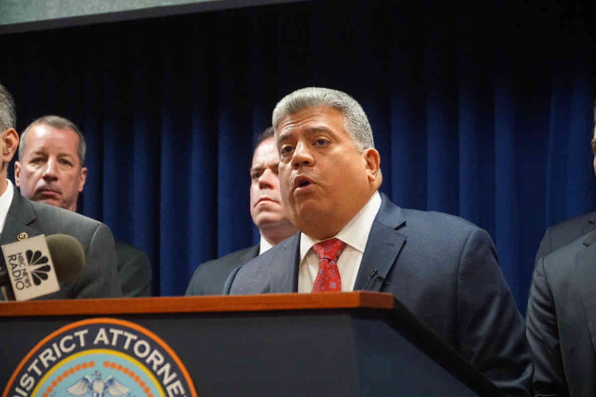 district attorney eric gonzalez tesla crash