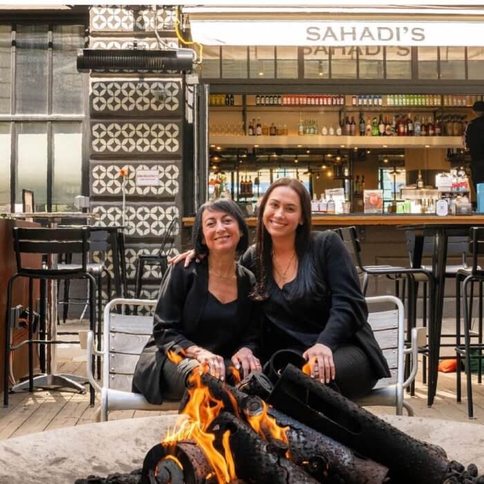 christine and caitlin sahadi