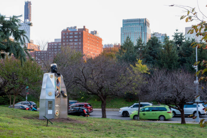 The art piece will remain on display through the spring of 2023.