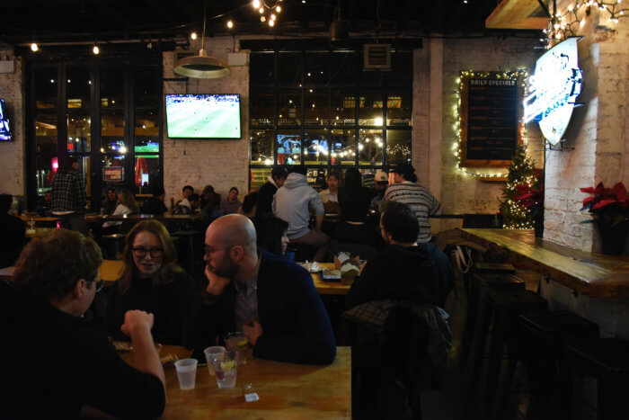 Following the announcement of their closing, patrons gathered for another taste of BBQ.