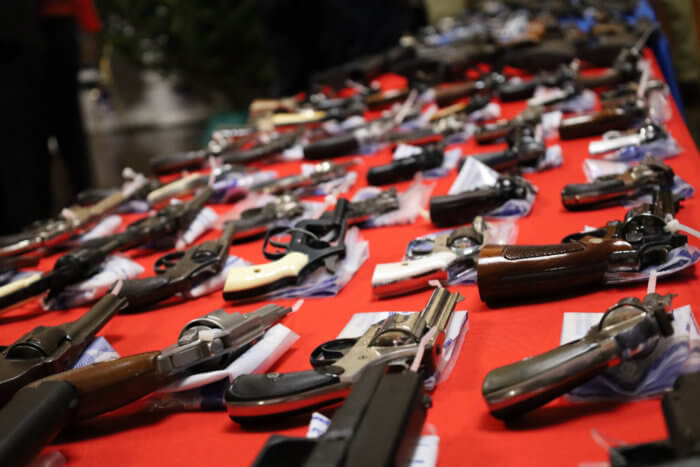 guns buy back in Bed-stuy.