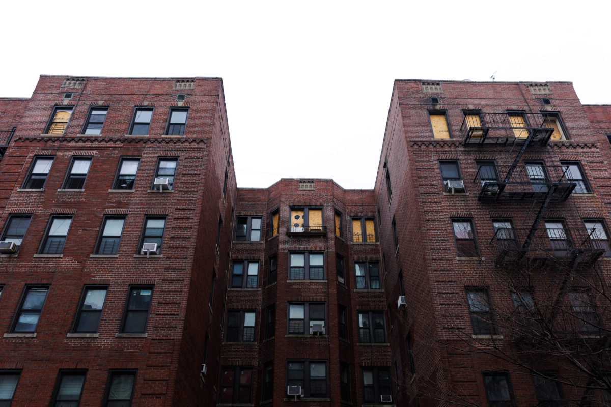 burned out building after fire on clarkson avenue