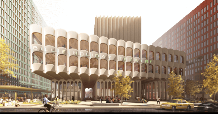 theater at restoration plaza innovation campus