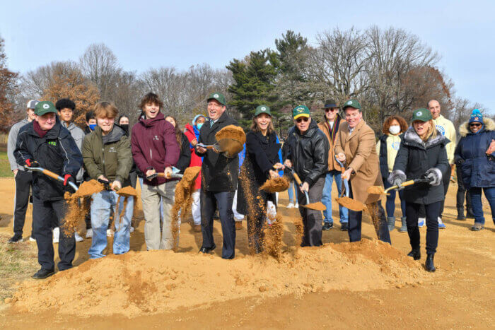prospect park ballfield groundbreaking