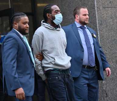 man arrested in subway killing