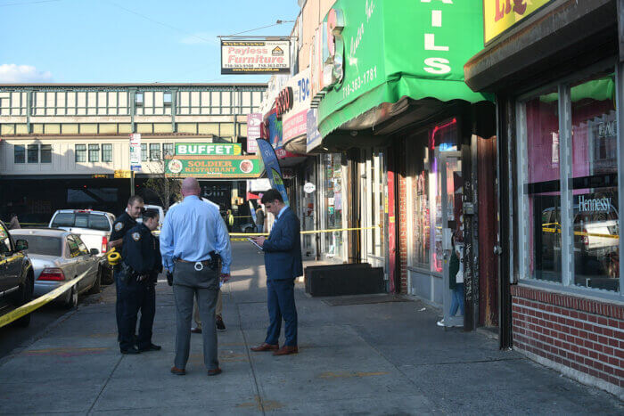 No arrests have been made and the investigation remains ongoing