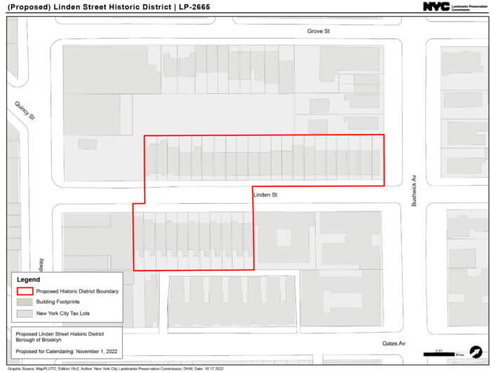 bushwick historic district map