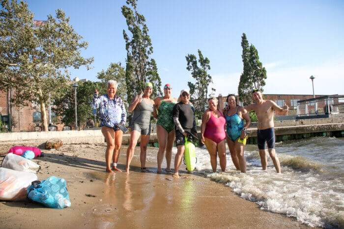 Southern Brooklyn long-distance swim group hosts annual Key Lime Pie swim