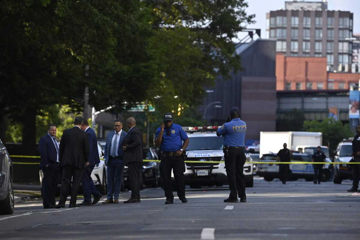 scene of bed-stuy shooting