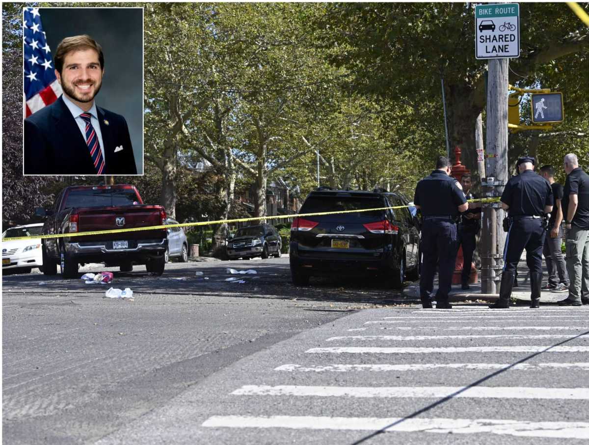 gounardes and bath beach crash