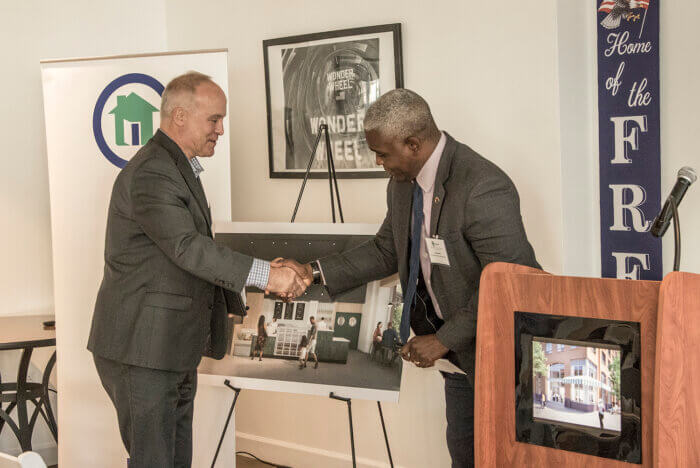 Ralph Fasano and James Hendon spoke on the need for good job opportunities.