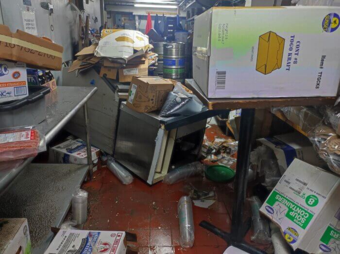 flood damage in Park Slope