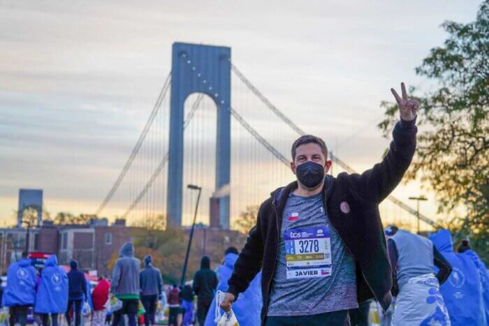 marathon runner in Brooklyn