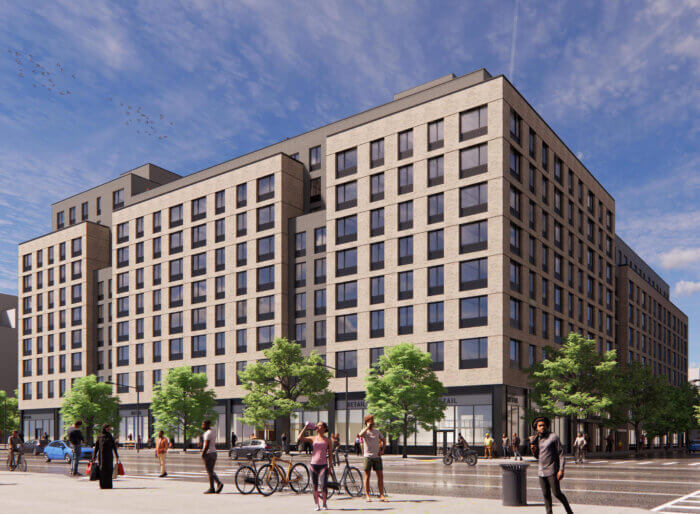 coney affordable housing rendering