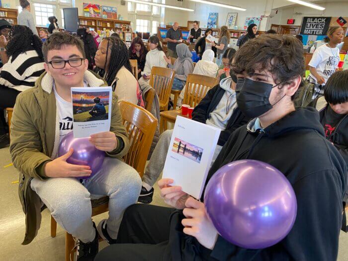 Bensonhurst students at Taylor & Co.