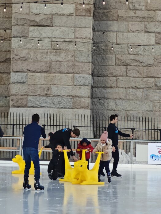 brooklyn Bridge park ice rink