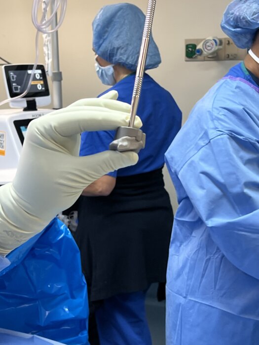 A patient's CT scan is uploaded to a computer that then creates a unique implant that can best fit them.