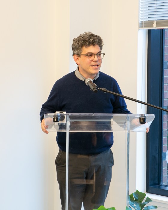 restler at greenpoint landing event