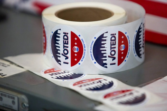 election stickers