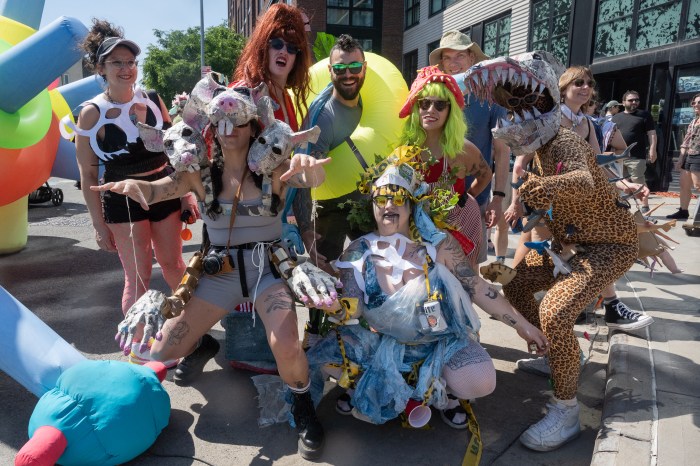 creatures of the canal gowanus art parade